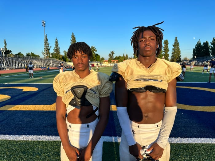 Birmingham's Dredon Fowles (left) and Ronnell Hewitt are a running back duo coach Jim Rose says is like Reggie Bush and LenDale White.